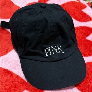 PINK Victoria's Secret Black Kids Hat
